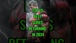 Top 10 best Series Returning in 2024 shorts series top10 [upl. by Andromeda]