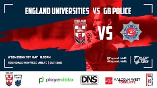 England Universities v GB Police Rugby League  RFL Presidents Cup 2023 Round 2 [upl. by Ainerol]