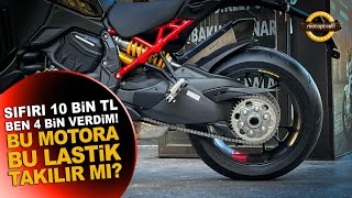 Sıfırı 10 Bin TL  Ben 4 Bin TL Verdim Bu Motora Bu Lastik Takılır mı [upl. by Arni]