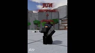 Jun showcase  combo legendsbattlegrounds fypシ jun roblox showcase combo [upl. by Weinstein]