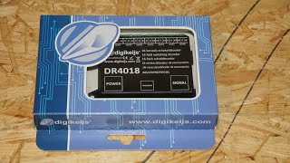 Anlernen des Schaltdecoder DR4018 von Digikejs an die ESU Comand Station [upl. by Ahsai369]