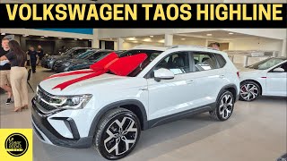 Volkswagen Taos Highline Interior e Exterior [upl. by Chapin]