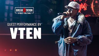 VTEN  CYPHER LIVE PERFORMANCE  Prod By beatsbyhype  BREAKSTATION [upl. by Nea]