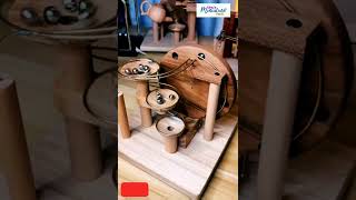 Wooden Perpetual motion machinemotor shorts viral perpetualmotion machine lifehacks [upl. by Asteria]