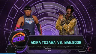 Akira Tozawa Vs Mansoor205 Live [upl. by Pritchett]