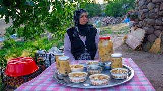 Türklerin Kutsal Tatlısı Aşure Yapımı Doğal Köy Yaşamı [upl. by Sieber]