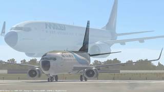 LIVE Xplane 11 ZIBO 737  Budapest  MĂźnchen LHBP  EDDM vs Skyglobal team [upl. by Hnahym997]