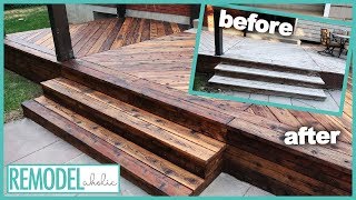 Deck Restoration with Oil Finish  Remodelaholic [upl. by Sackville]