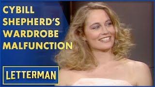 Cybill Shepherd Came Dressed In Only A Towel  Letterman [upl. by Duncan363]