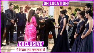 Yeh Rishta Kya Kehlata Hai  Roohi Rohit Karenge Abhira Armaan Ke Saamne Bada Natak  On Location [upl. by Winstonn]