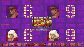 Game Over  Continueretry  Ultra Street Fighter II [upl. by Carlyle]