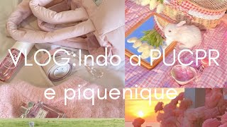 VLOG Indo a PUCPR e piquenique filme na PUCPR • piquenique 🌷 [upl. by Pengelly20]