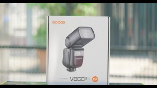 ĐẬP HỘP ĐÈN FLASH GODOX V860III O CHO HỆ M43 [upl. by Alicec]