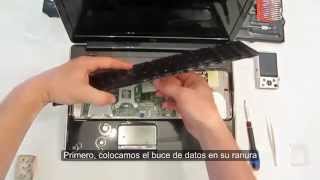 Hp Pavilion Dv6 Cambiar Teclado 2 Montar [upl. by Ardiedal]