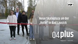 Neue Skateplaza an der â€žRolleâ€œ in Bad Lausick [upl. by Esiuqcaj]