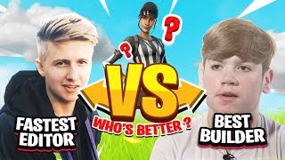 I asked Twitch Streamers who is better Symfuhny or Mongraal Fastest Editor vs Fastest Builder [upl. by Liahus]