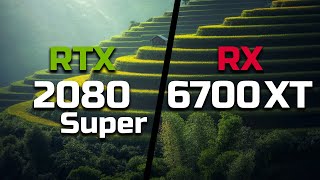 RTX 2080 Super vs RX 6700 XT  Test in 9 Games [upl. by Schecter189]