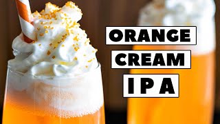 ORANGE CREAMSICLE MILKSHAKE IPA  All Grain Recipe [upl. by Rauscher]