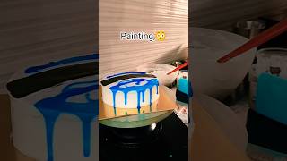 Simple cake decoration ideas cake shortsfeed cakedesign cakeart food cakeintelugu viralvideo [upl. by Niaz]