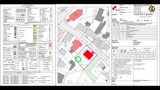 Lageplanerstellung leicht gemacht  mit GEOgraf und KIVID [upl. by Garrott64]