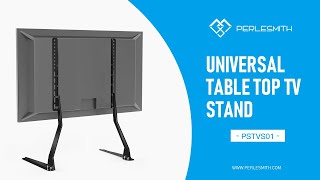 PSTVS01 Universal Table Top TV Stand for 37quot  70quot TVs  PERLESMITH [upl. by Apps]