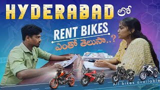 Exploring Hyderabad on Two Wheelers The Ultimate Rental Bikes Experience manivlogs bikerentals [upl. by Wiskind626]