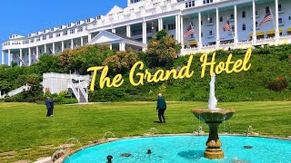 Quick inside look at Mackinac Islands GRAND HOTEL  Facts video  Personal tour [upl. by Seagraves38]