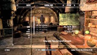 Skyrim  Dark Brotherhood Quests  Recipe for Disaster 12 [upl. by Newbold]