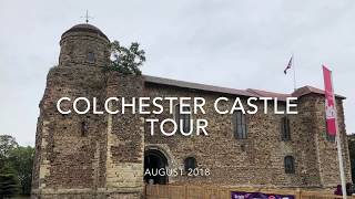 Colchester Castle Tour August 2018 [upl. by Anallise86]