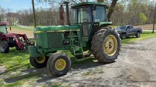 John Deere 4440 cab tractor wpower shift  Zettlemoyer Auction  closing June 5 2024  HiBid [upl. by Jamilla]