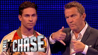 Joey Essex hasnt revised for his Cashbuilder WALLOP  The Celebrity Chase [upl. by Anahsal]