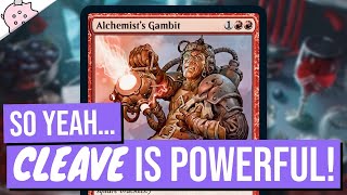 So YeahCleave is Powerful  Alchemists Gambit  Innistrad Crimson Vow Spoilers  MTG [upl. by Ahsemo]