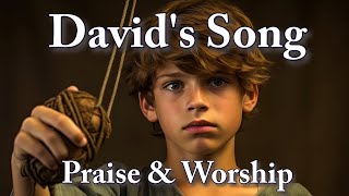 David and Goliath Song  Just a Boy by Amick Cutler  Worship Song  Lyrics amp Inspiring Pictures [upl. by Adihsar]