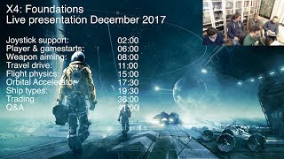 X4Foundations Dec2017 Update and QampA Livestream [upl. by Naasar]