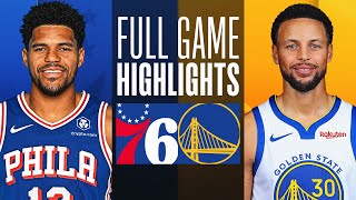 76ERS at WARRIORS  FULL GAME HIGHLIGHTS  January 30 2024 [upl. by Ramaj]