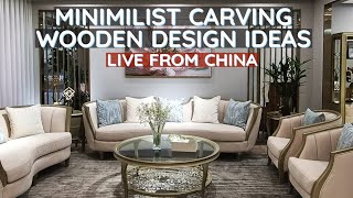 Wooden Furniture Design Ideas That Can Transform NEO Classic Theme  Sofas Beds Dining Sets China [upl. by Atinaej259]