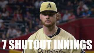 Ryne Nelson Strikes Out 9 in 7 Shutout Innings vs Nationals [upl. by Shaun]