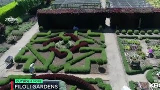 KPIX Sky Drone 5 Visit Woodsides Filoli Gardens [upl. by Stewardson]