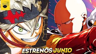 🔥ESTRENOS ANIME IMPERDIBLES JUNIO 2024 NETFLIX Crunchyroll Disney Animeflv xd y más [upl. by Garald132]