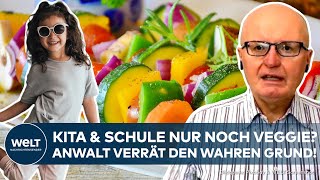 NUR NOCH VEGETARISCHES FÜR KITA UND SCHULE Darum fliegen Fisch und Fleisch von Speiseplan [upl. by Lynnell]