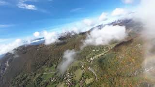 Cloud surfing  FPV fixed wing Nano Goblin [upl. by Nylitak]