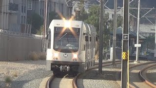 Metro Gold Line Foothill Extension Construction And BNSF At Various Places [upl. by Angeli]