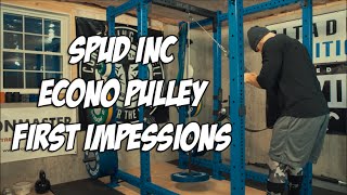 Spud Inc Econo Tricep and Lat Pulley First Impressions [upl. by Hannasus]