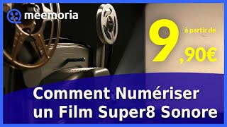 Comment Numériser Film Super 8 sonore  Convertir Film Super 8 Facilement [upl. by Aramoiz]