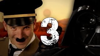 Hitler vs Vader 3 Epic Rap Battles of History [upl. by Islek]