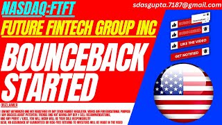 BOUNCEBACK STARTED  FTFT STOCK ANALYSIS  FUTURE FINTECH STOCK [upl. by Downey621]