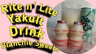 Yummy Rite n Lite  Yakult Drink  Blanchie Sweets [upl. by Tamarra]