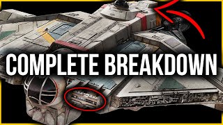 Most GENIUS Corellian Ship Design  Ghost  Phantom COMPLETE Breakdown [upl. by Etteuqram]