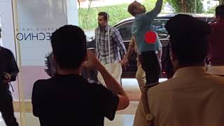 Prithviraj Mass Entry in Technopark Campus [upl. by Holly]