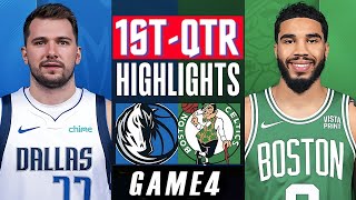 Dallas Mavericks vs Boston Celtics  Game 4 Highlights HD 1stQTR  June 14  2024 NBA Finals [upl. by Nelrac]